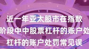 近一年亚太股市在指数反复拉锯阶段中中股票杠杆的账户处罚常见误
